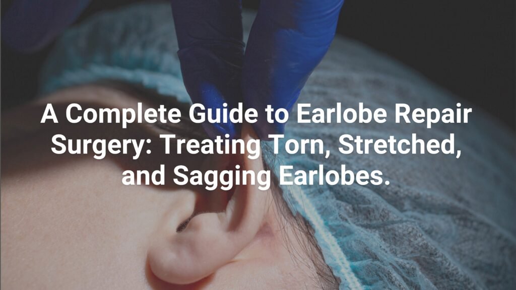 A Complete Guide to Earlobe Repair Surgery: Treating Torn, Stretched ...